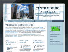 Tablet Screenshot of centralohiowebsites.com